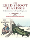 Cover image for The Reed Smoot Hearings